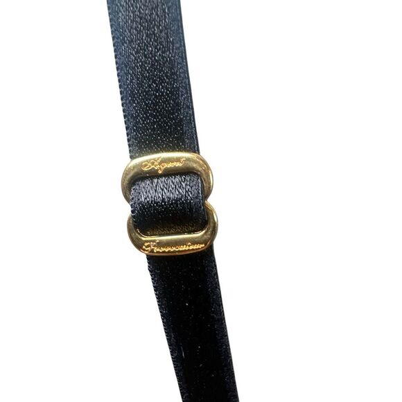 NWT Agent Provocateur Athena High Neck Lace Bra Top Black Multi Size 3 - Picture 13 of 16